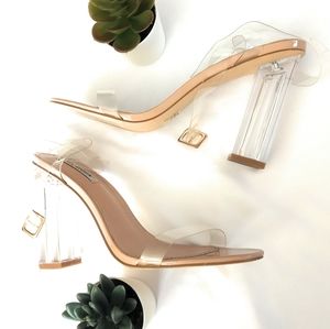 Cape Robbin Clear Heels